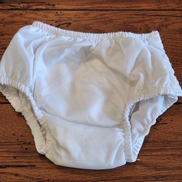 Infant swim diaper bundle Size 6-12 months. Colors white blue orange - Picture 6 of 11